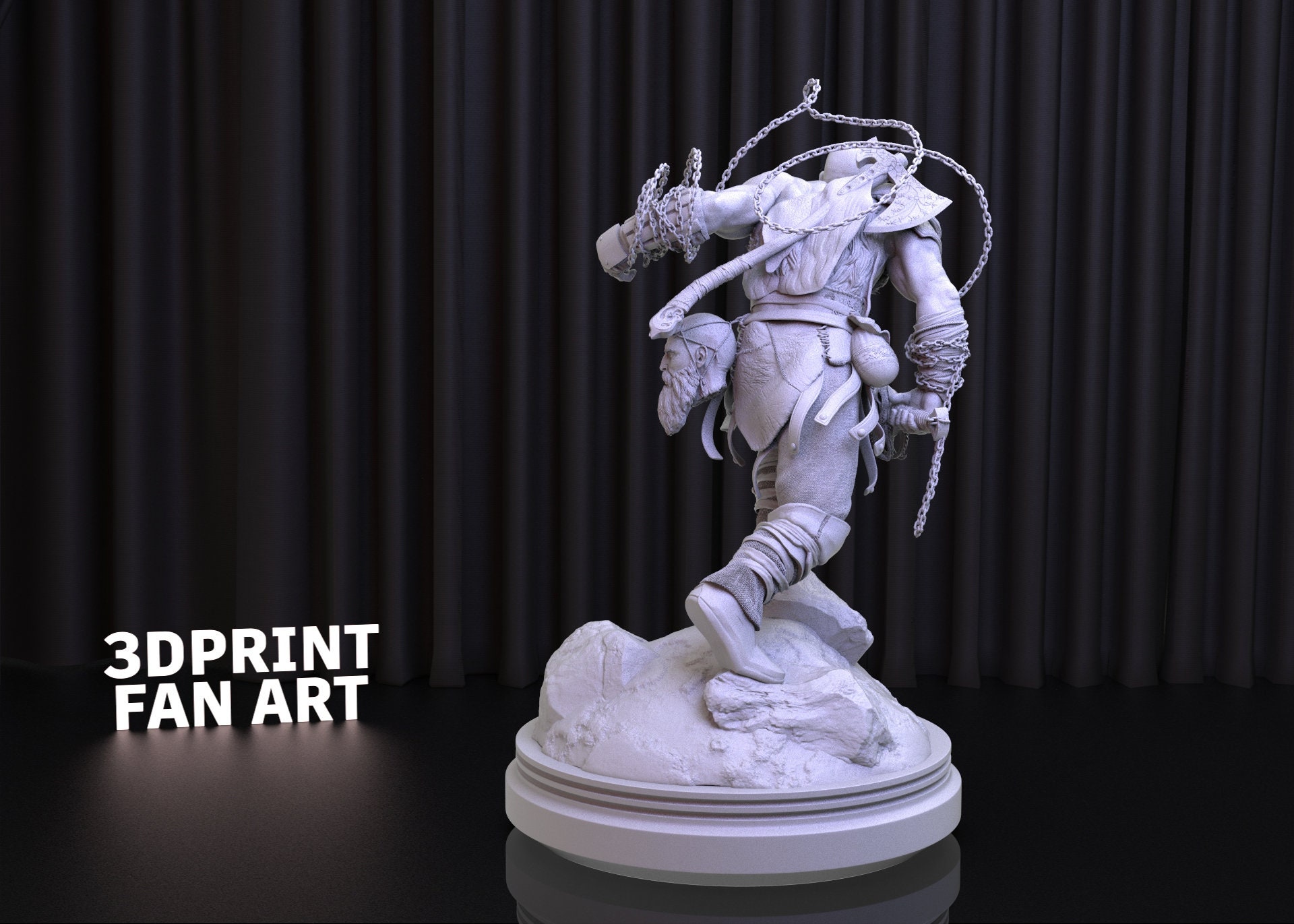 Figurine de collection Iron Studios Figurine - God of War - Kratos