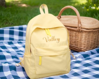 Embroidered Toddler Backpack, Back to School, Custom Kids Backpack, Personalized Children's Backpack, Custom Baby Bag, toddler gifts