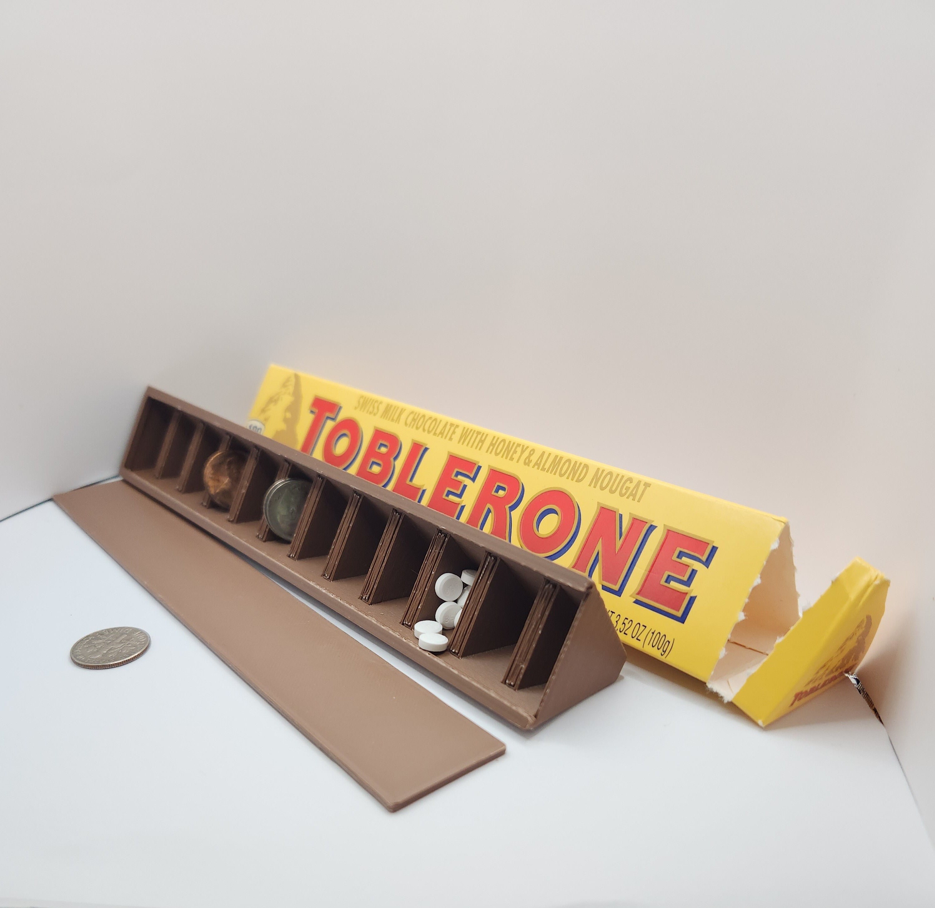 Barre de Toblerone® 360g personnalisé Love - Chocolat Noir