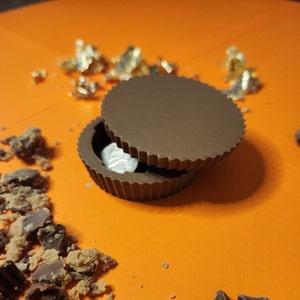 Juego de contenedores pequeños para alijo secreto - Taza de chocolate