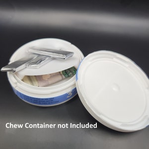 Pouch Chew Tin Snuff Stash Covers