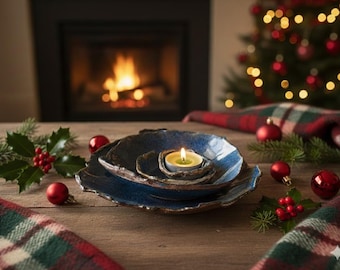 Unique ocean inspired handmade bowl sets