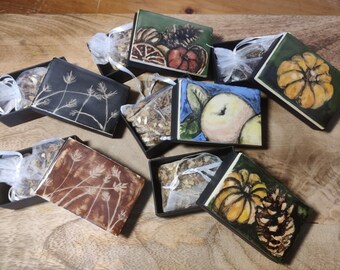 Ceramic tile box gift