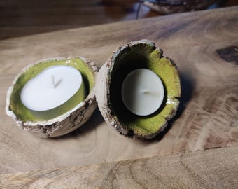 Vesuvius tea light candle holder