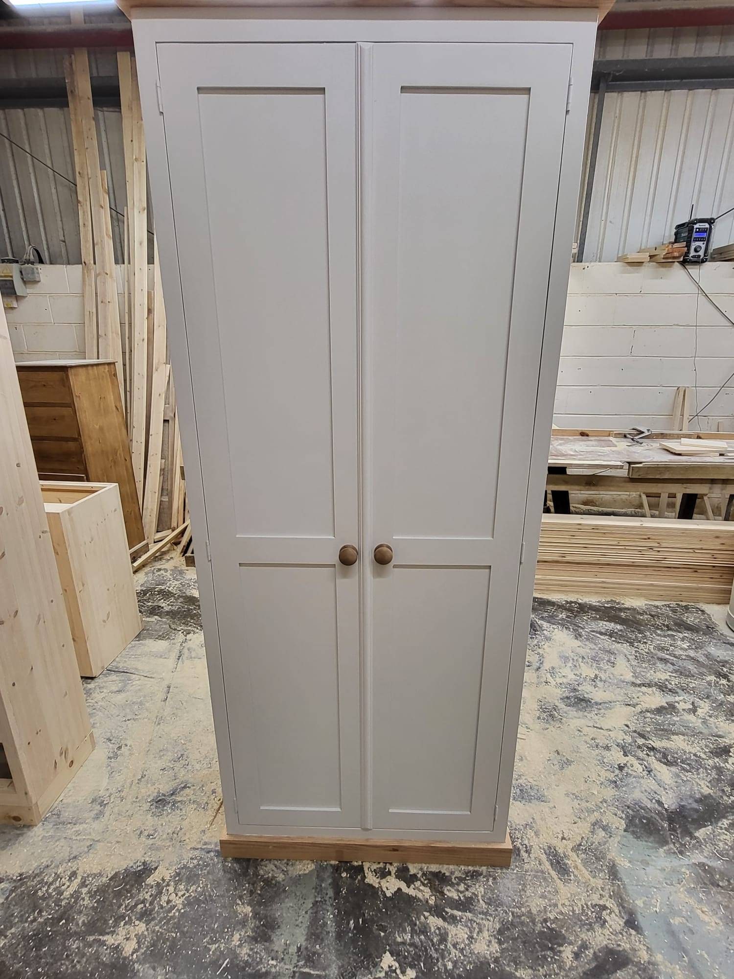 Painted Kitchen Larder Kitchen Storage Cupboard Kitchen Etsy UK