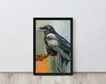 Raven wall art