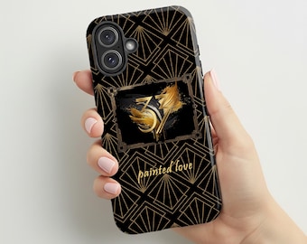 Clair Obscur Expedition 33 Phone Case | Painted Heart Flying Manor Cover | Valentines Gamer Gift| Compatible with iPhone® and Samsung®