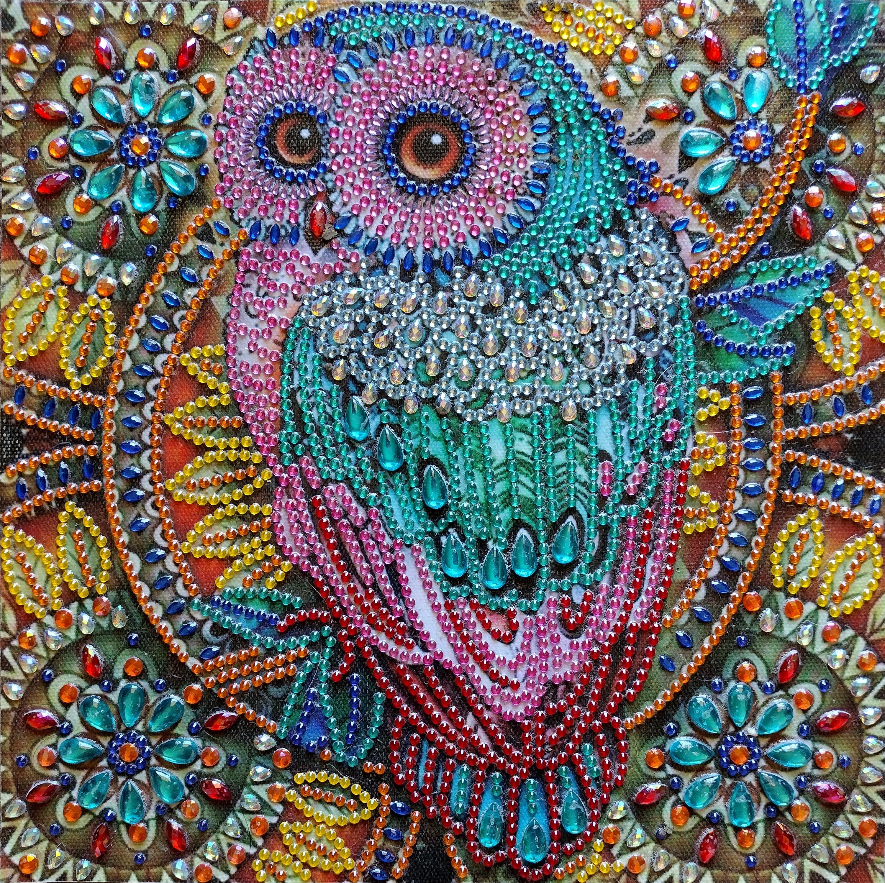 Cute Owl - Diamond Painting Kit – Just Paint with Diamonds
