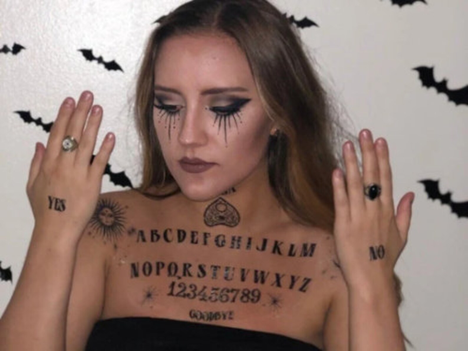 Ouija Board Temporary Tattoo Ideal for Halloween - Etsy