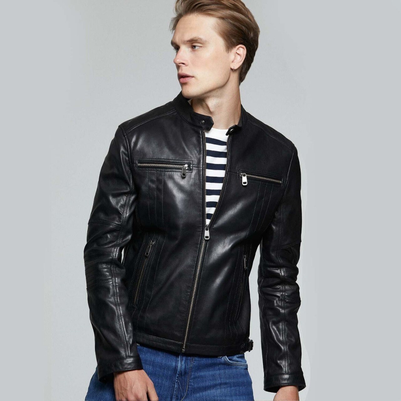 Express Leather Coat - Etsy