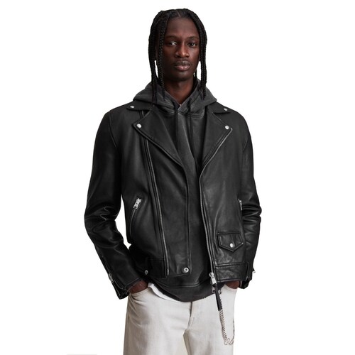 Leather jacket men black shops leather biker jacket Moto jacket skinny fitting Christmas Gift xS to 4XL FREE EXPRESS DELIVERY