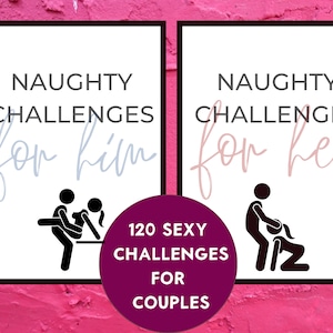 Sex Game, 120 Sex Challenges for Him and Her, Printable Kinky Game for Couples, Kinky Games, SexyToy for Couples