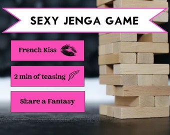 Sexy Jenga Game - Etsy
