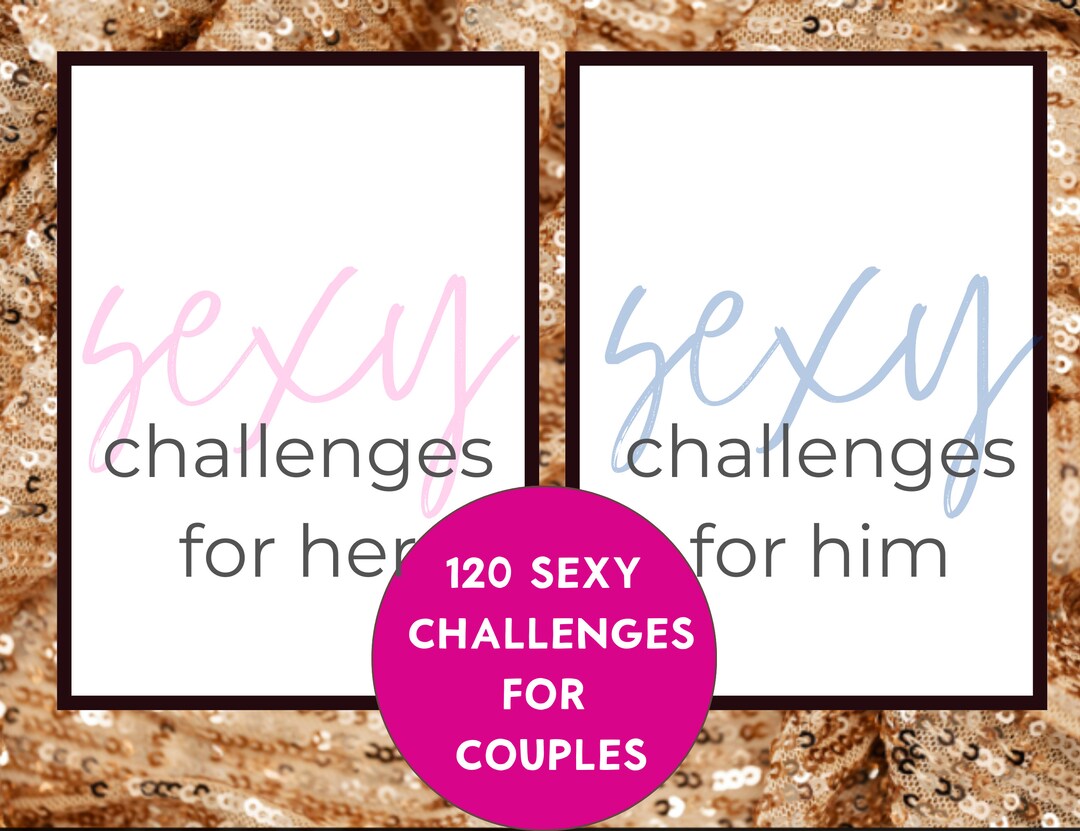 Sex Game, 120 Sex Challenges for Him and Her, Printable Kinky Game for ...