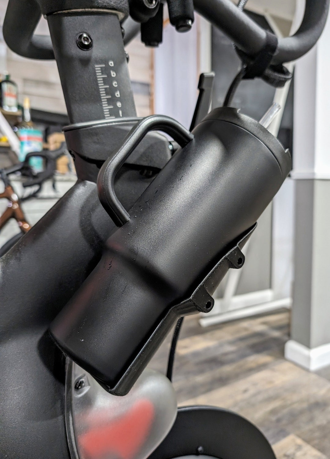 Exercise Bike 40oz Stanley Bottle Holder 3D Printed