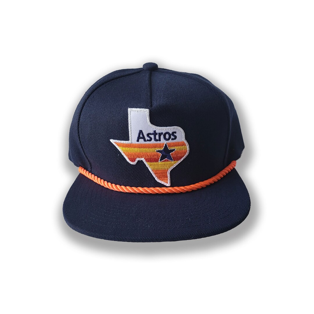 Houston Astros Texas Tequila Sunrise Retro Rope Hat Etsy