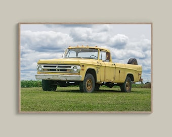 Dodge Truck Photo: Vintage Truck Print (Digital Download).