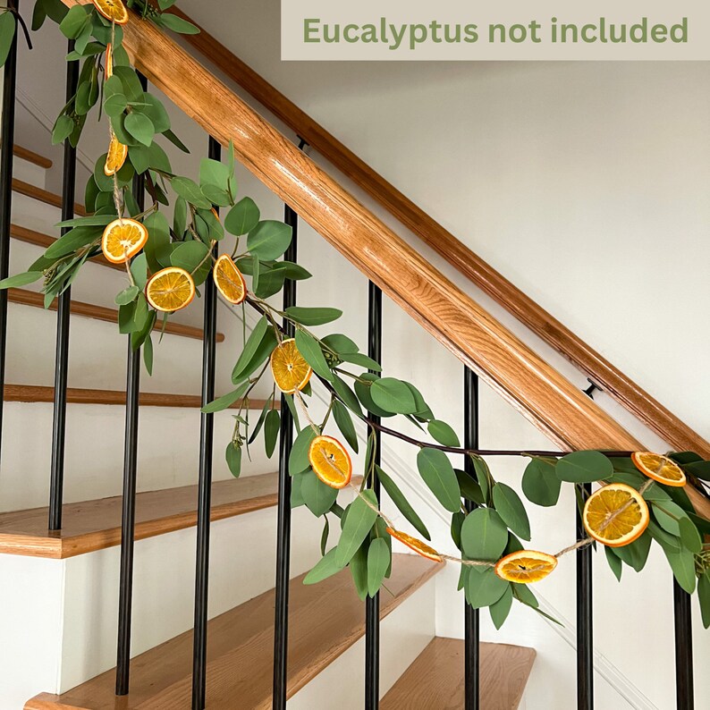 Dried Orange Garland for Decoration Dehydrated Orange Slices Etsy