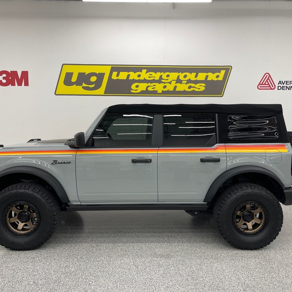Bronco 3-Bar Stripes (High)