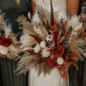 Boho/Rustic Wedding Florals