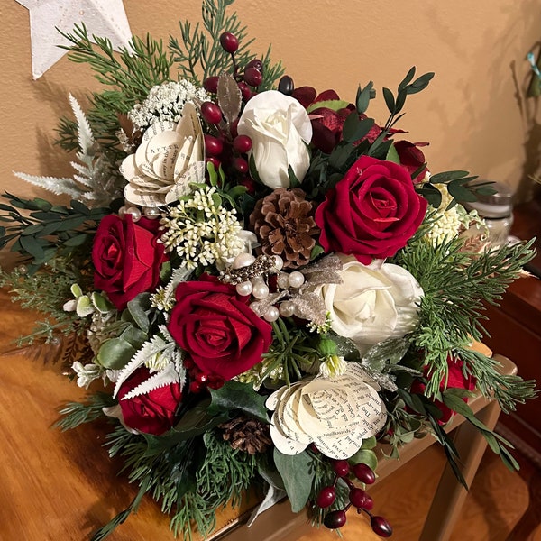 Christmas Wedding Bouquets