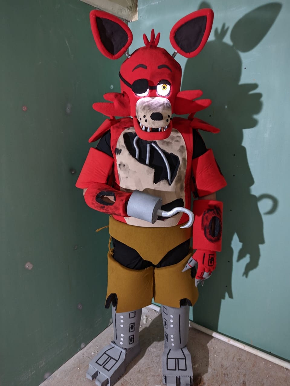 Me and my friend wanted to do a FnAf cosplay together! So I did nightmare  bonnie from fnaf 4 and she did Foxy the pirate fox from fnaf 1 :  r/fivenightsatfreddys