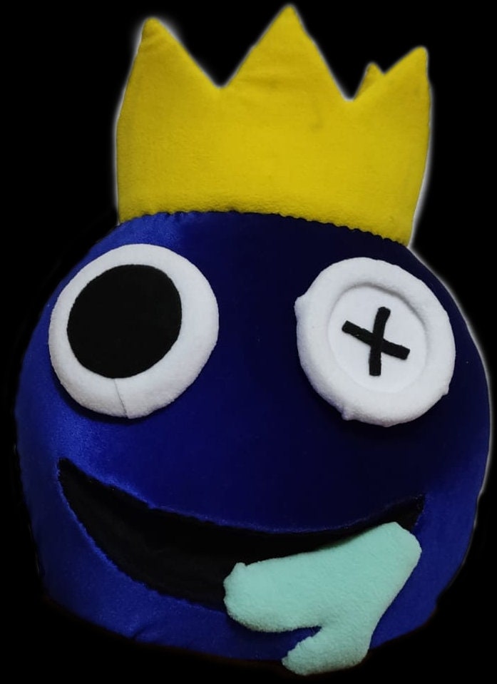 Blue Rainbow Friends Head Pinata 