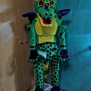 Mask Cosplay FNAF Monty Costume Montgomery Gator Halloyin - Etsy