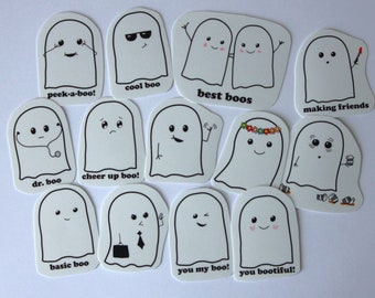 Cute Little Ghost Sticker Pack