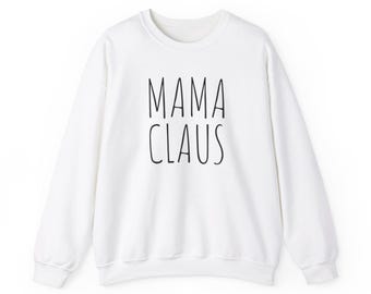 Mamma Claus-tröja Pappa Claus-tröja Familj Claus-tröja Matchande familjejultröja Mamma jultröja julklapp