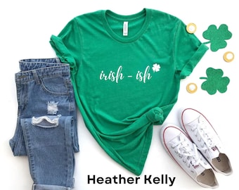 Irisches Hemd, St. Patricks Tageshemd, St. Patricks Tageshemd für Frauen, Glück der Iren, Shamrock-Hemd, niedliches St. Pattys-Hemd