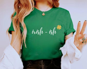 Irisches Hemd, St. Patrick's Day Hemd, St. Patrick's Day Hemd, Glück der Iren, Shamrock Hemd, niedliches St. Pattys Hemd, glückliches Hemd