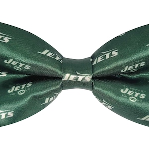 Handgefertigte New York Jets Fliege: NFL Football Spieltag Accessoire