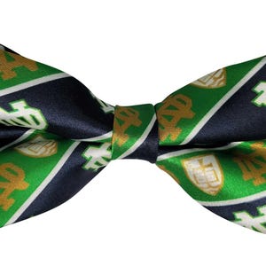 University of Notre Dame bow tie , New fighting Irish Notre Dame pride  bow tie
