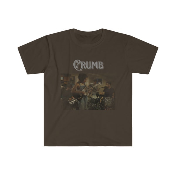 Oversized Band Graphic Tee, Music T-shirt, Wear at Concerts, Crumb Merch