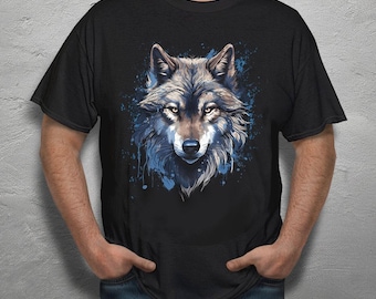 Lone Wolf . -   Unisex Heavy Cotton Tee