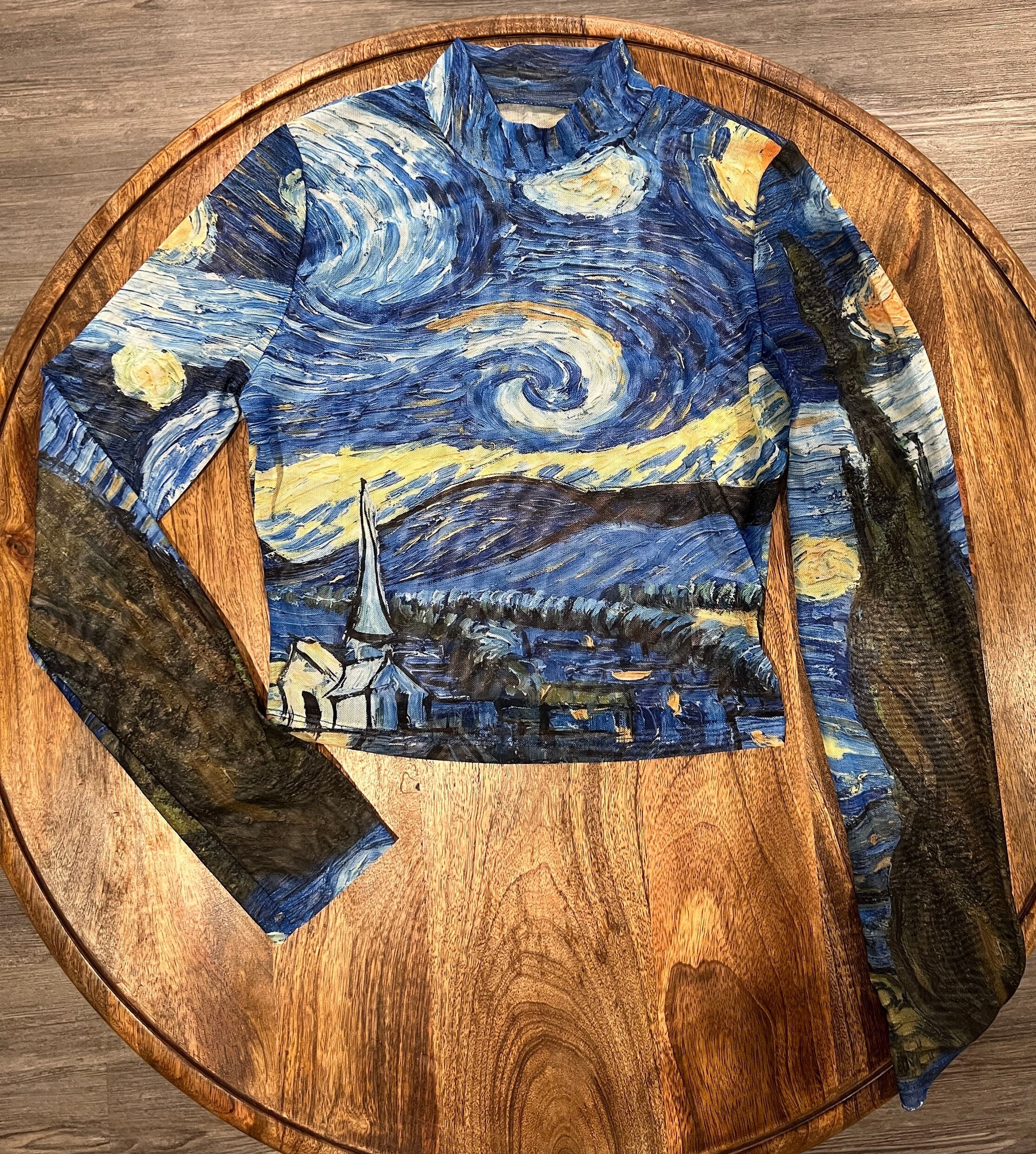 【YOURNUS】Hand Painting Long Sleeve YOURNUS】Hand Painting Long Sleeve Freehand sleeve I