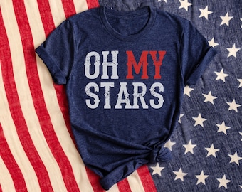 Oh My Stars | Navy Classic Crew | T-Shirt