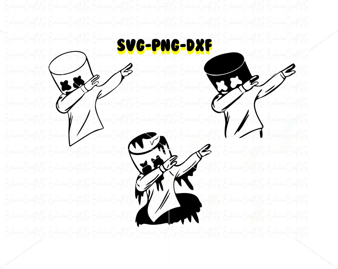 Marshmallow Smile Svgdab Marshmallow Funny Mello Svg Etsy