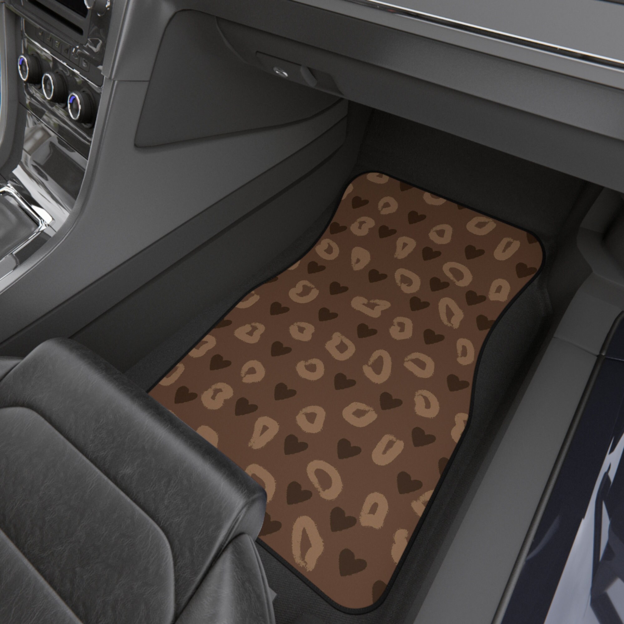 Customized Leopard Car Mats Leopard Car Accessories Etsy