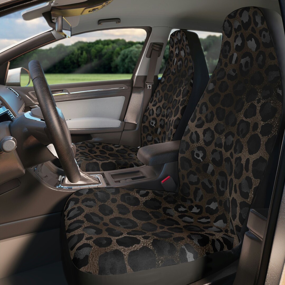 Leopard Car Seat Covers Leopard Seat Covers Animal Print Etsy