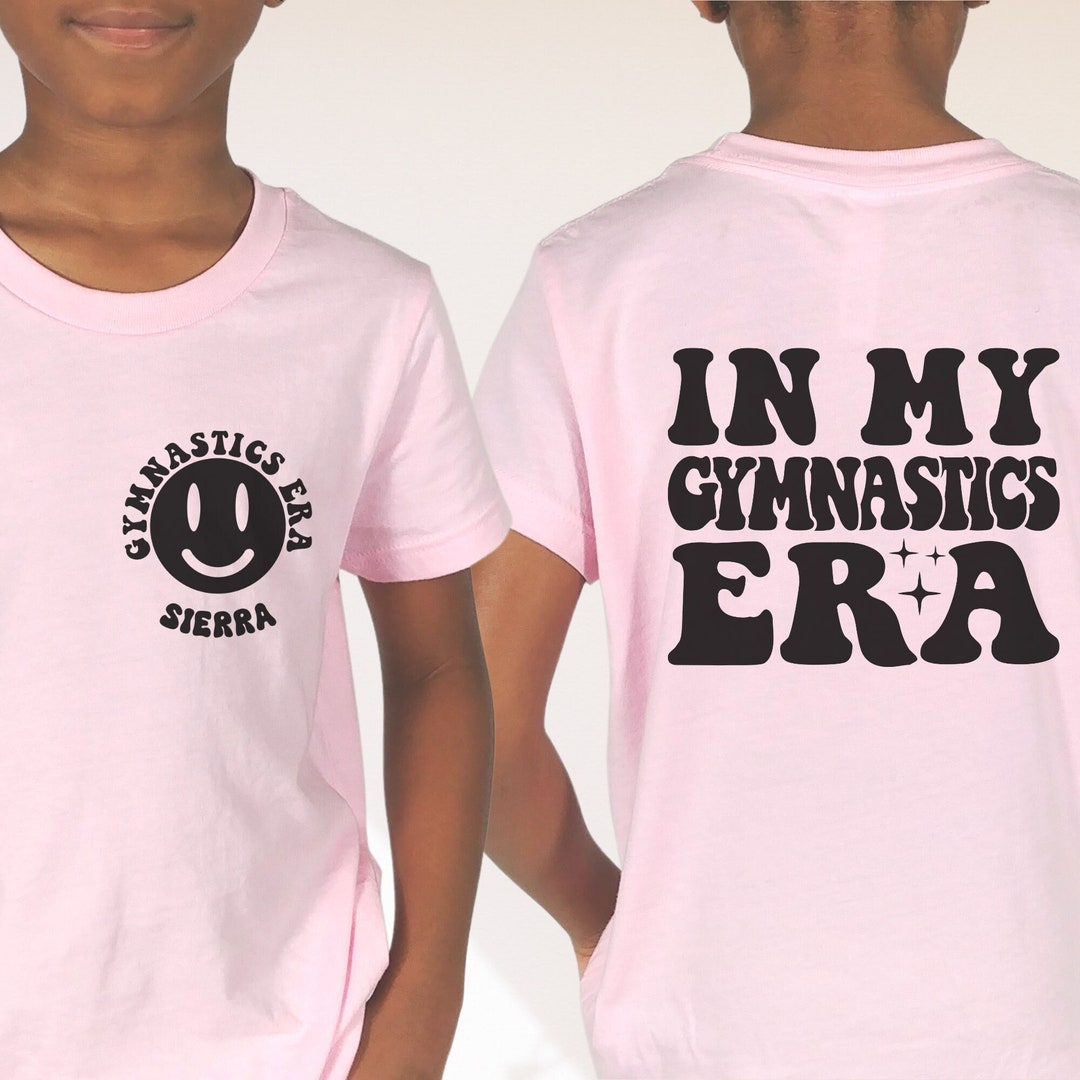 Personalized in My Gymnastics Era Shirts Custom Gymnastic Etsy