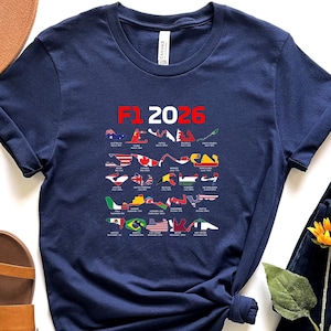 F1 World Tour 2026 T-Shirt: Racing Fan Tee