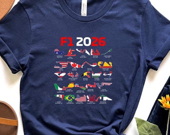 F1 World Tour 2026 T-Shirt: Racing Fan Tee