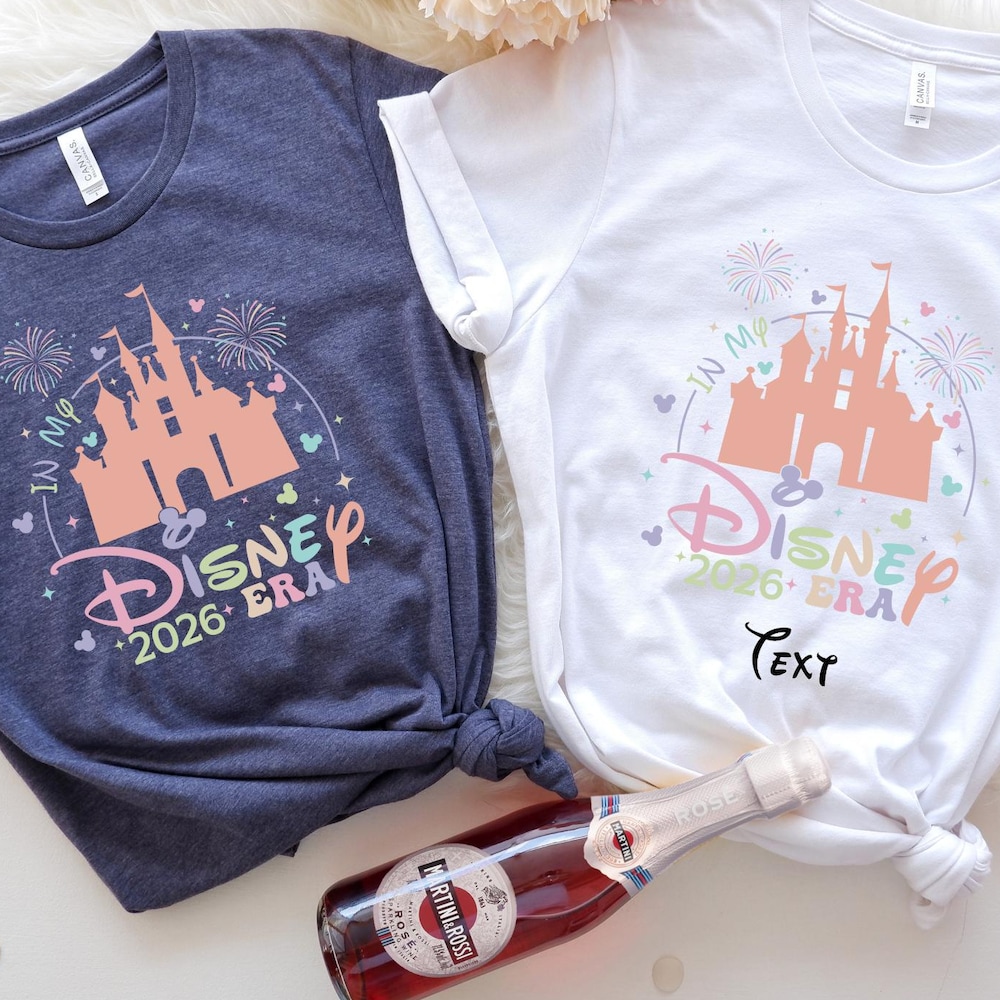 In My Disney Era Shirt,Disney My Era Tshirt,Disney Tshirt,Disnet Era Tshirt,Disney Trip Tshirt,Custom Family Tshirt,Couple Tshirt Shirttrend