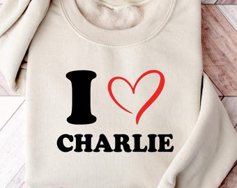I Love Charlie T-Shirt: Political Patriot, Republican Pride