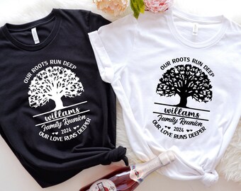 Family Reunion 2024 Shirt: Custom Group T-Shirts