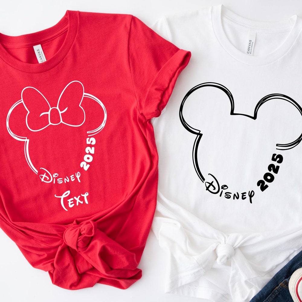 Disney 2025 Tshirt,Disney Matching Tshirt,Disney Family Tshirt,Family Custom Tshirt,Disney Custom Tshirt,Disney Personalized Tshirt Shirttrend