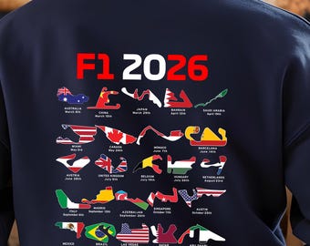 F1 2026 Season T-shirt: Formula 1 Fan Tee