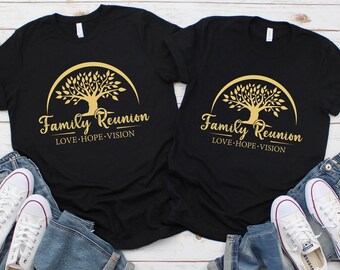 Funny Family Reunion T-Shirt: Custom Family Group Tee